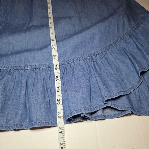 NWT Draper James chambray faux wrap dress Sz 6 - Picture 10 of 11